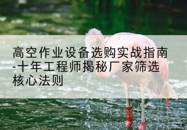 长子剪叉式升降机厂家-高空作业设备选购实战指南-十年工程师揭秘厂家筛选核心法则